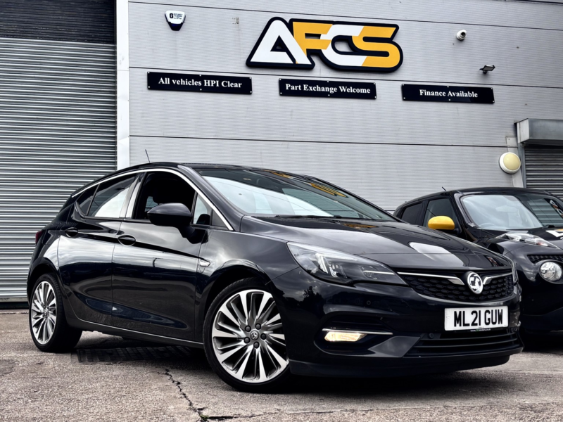 2021 Vauxhall Astra 1.2 Turbo Griffin Edition in Black — image 1