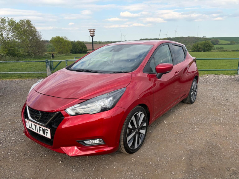 2021 Nissan Micra 1.0 Ig-T Tekna Xtron Euro 6 (s/s) 5dr in Red — image 1