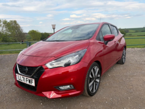 2021 Nissan Micra 1.0 Ig-T Tekna Xtron Euro 6 (s/s) 5dr in Red — image 5