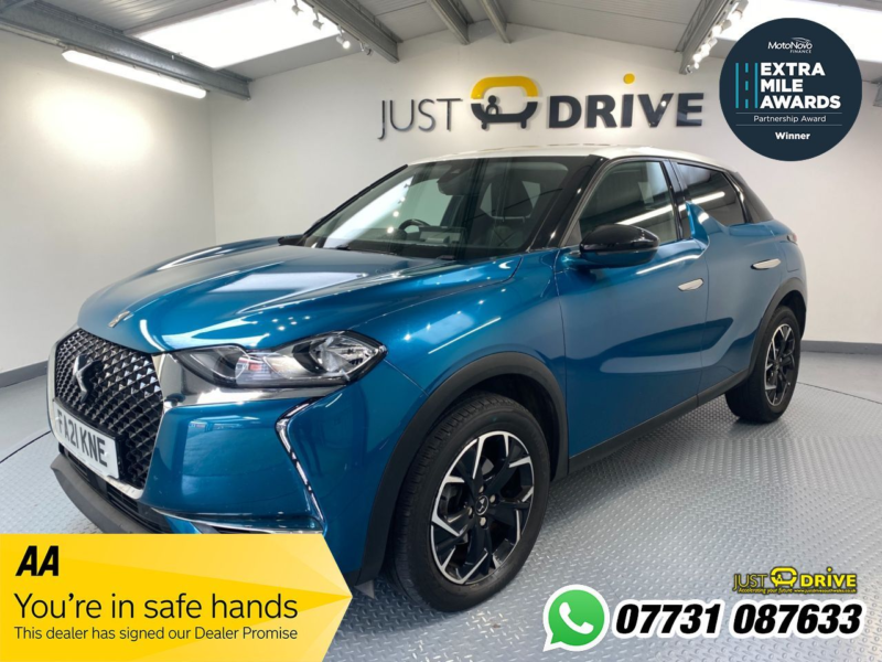 2021 Ds Automobiles Ds 3 Crossback 1.5 Bluehdi Prestige Crossback 5dr Diesel Manual Euro 6 (s/s) (100 Ps) in Blue — image 1