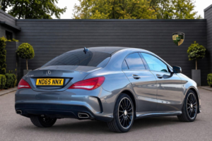 2015 Mercedes-Benz Cla 1.6 Cla180 Amg Sport Coupe Euro 6 (s/s) 4dr in Grey — image 5