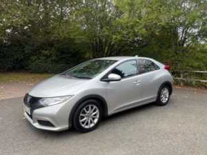 2012 Honda Civic 1.4 I-Vtec Se Euro 5 (s/s) 5dr in Silver — image 3