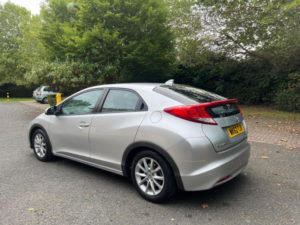 2012 Honda Civic 1.4 I-Vtec Se Euro 5 (s/s) 5dr in Silver — image 4