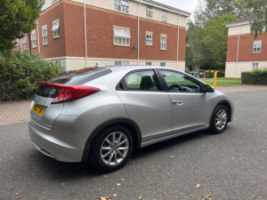 2012 Honda Civic 1.4 I-Vtec Se Euro 5 (s/s) 5dr in Silver — image 6