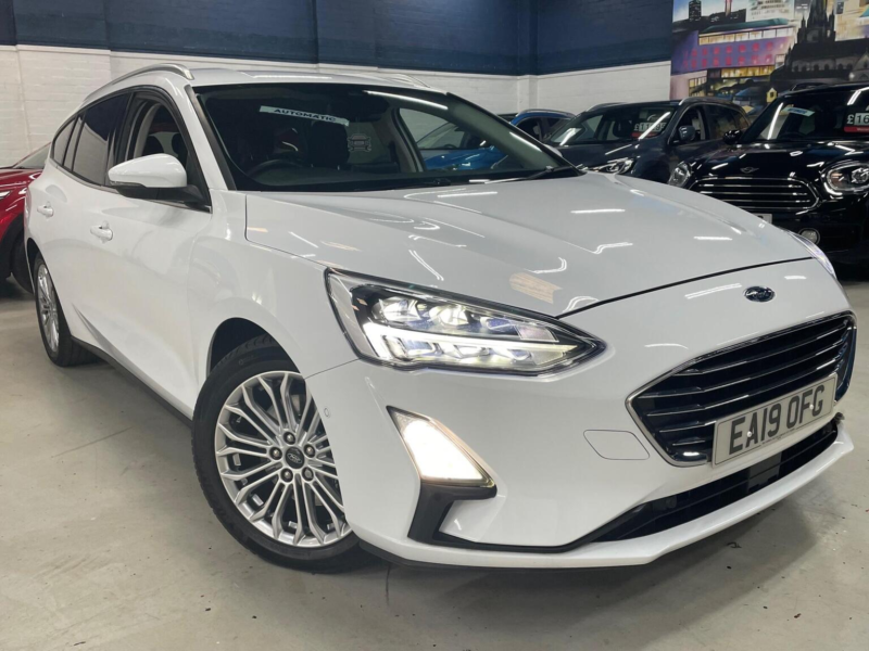 2019 Ford Focus 1.5t Ecoboost Titanium X Auto Euro 6 (s/s) 5dr in White — image 1