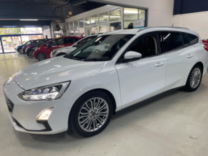 2019 Ford Focus 1.5t Ecoboost Titanium X Auto Euro 6 (s/s) 5dr in White — image 4