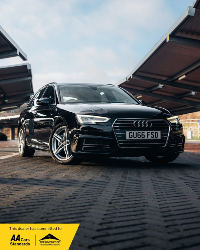 2016 Audi A4 Avant 2.0 Tdi Ultra S Line Estate 5dr Diesel S Tronic Euro 6 (s/s) (190 Ps) in Black — image 1