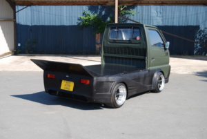 1993 Suzuki Carry Ek Motors Modified Hello Special 660cc Kei Pickup in Green — image 6