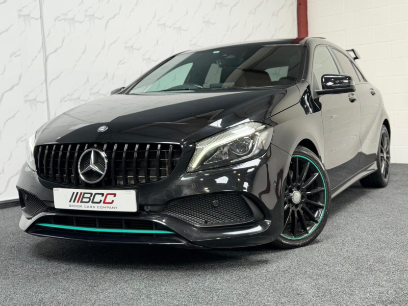 2016 Mercedes-Benz A Class 2.1 A220d Motorsport Edition (premium) 7g-Dct Euro 6 (s/s) 5dr in Black — image 1