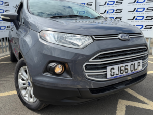 2016 Ford Ecosport 1.0t Ecoboost Zetec SUV 5dr Petrol Manual 2WD Euro 6 (s/s) (125 Ps) in Grey — image 3