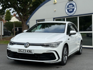 2023 Volkswagen Golf 1.5 Tsi R-Line Euro 6 (s/s) 5dr in White — image 3