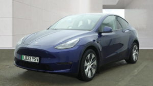 2023 Tesla Model Y (dual Motor) Long Range SUV 5dr Electric Auto 4wde (384 Bhp) in Blue — image 2