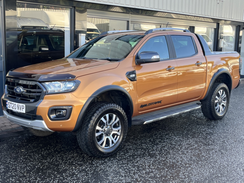 2020 Ford Ranger 3.2 Tdci Wildtrak Automatic in Orange — image 1