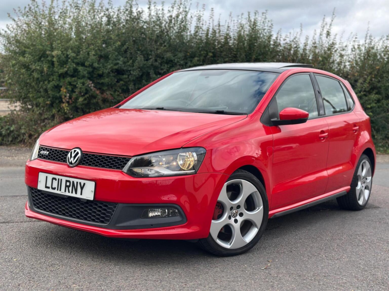 2011 Volkswagen Polo 1.4 Tsi Gti DSG Euro 5 5dr in Red — image 1