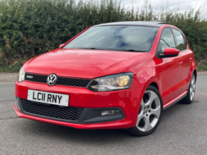 2011 Volkswagen Polo 1.4 Tsi Gti DSG Euro 5 5dr in Red — image 2