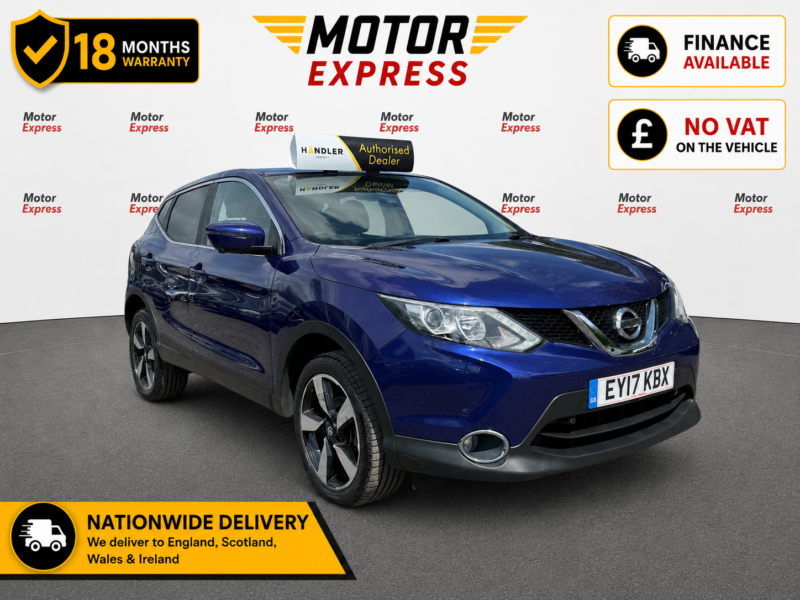2017 Nissan Qashqai 1.5 Dci N-Connecta in Blue — image 1