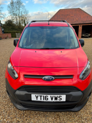 2016 Ford Transit Connect 1.5 Tdci 210 Econetic Camper Van in Red — image 2