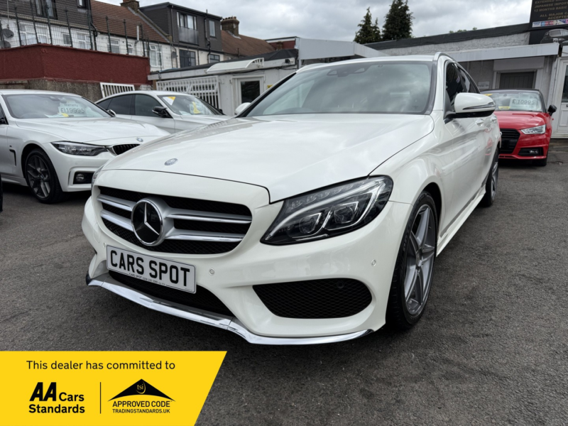 2016 Mercedes-Benz C Class 2.0 C200 Blueefficiency Sport Verified Miles Fresh Import Finance Avb in White — image 1
