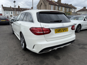 2016 Mercedes-Benz C Class 2.0 C200 Blueefficiency Sport Verified Miles Fresh Import Finance Avb in White — image 4