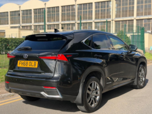 2018 Lexus Nx 2.5 300h Luxury E-CVT 4WD Euro 6 (s/s) 5dr in Black — image 4