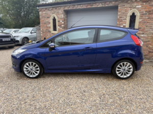 2014 Ford Fiesta 1.6 Tdci Zetec S in Blue — image 4