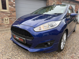 2014 Ford Fiesta 1.6 Tdci Zetec S in Blue — image 5
