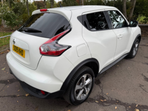 2019 Nissan Juke 1.6 Acenta SUV 5dr Petrol Xtron Euro 6 (117 Ps) in White — image 4