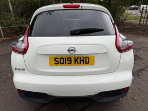 2019 Nissan Juke 1.6 Acenta SUV 5dr Petrol Xtron Euro 6 (117 Ps) in White — image 5