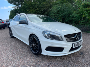 2015 Mercedes-Benz A Class 2.1 A220 Cdi Amg Night Edition Hatchback 5dr Diesel 7g-Dct Euro 6 (s/s) (170 Ps) in White — image 3