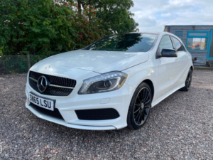 2015 Mercedes-Benz A Class 2.1 A220 Cdi Amg Night Edition Hatchback 5dr Diesel 7g-Dct Euro 6 (s/s) (170 Ps) in White — image 4
