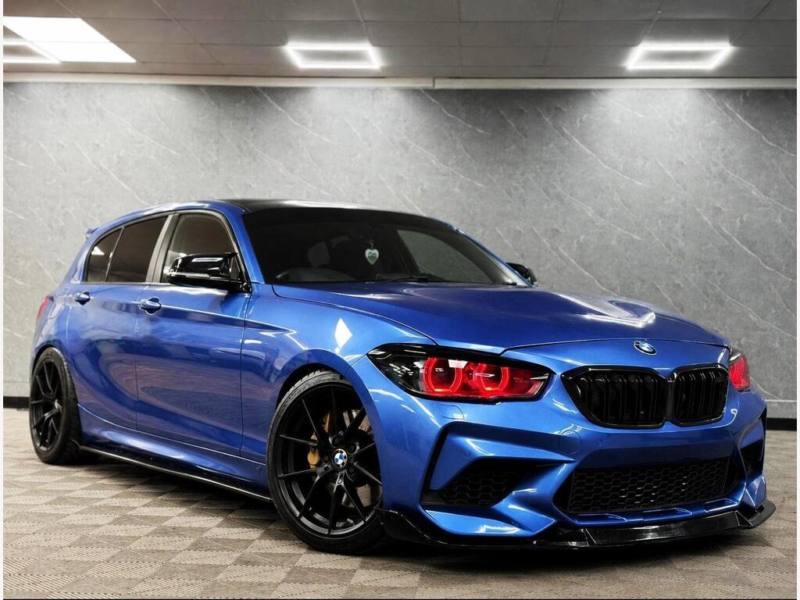 2018 BMW 1 Series 3.0 M140i Shadow Edition Auto Euro 6 (s/s) 5dr in Estoril Blue — image 1