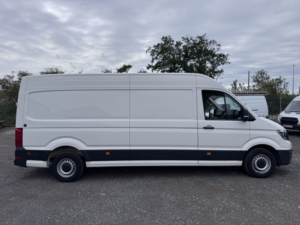 2020 Volkswagen Crafter Lwb Trendline. Ac. Carplay. Cruise. Dab. Fsh. Panel Van. in White — image 2