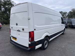 2020 Volkswagen Crafter Lwb Trendline. Ac. Carplay. Cruise. Dab. Fsh. Panel Van. in White — image 3