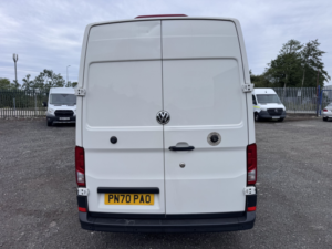 2020 Volkswagen Crafter Lwb Trendline. Ac. Carplay. Cruise. Dab. Fsh. Panel Van. in White — image 4