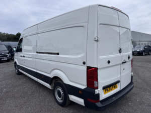 2020 Volkswagen Crafter Lwb Trendline. Ac. Carplay. Cruise. Dab. Fsh. Panel Van. in White — image 5