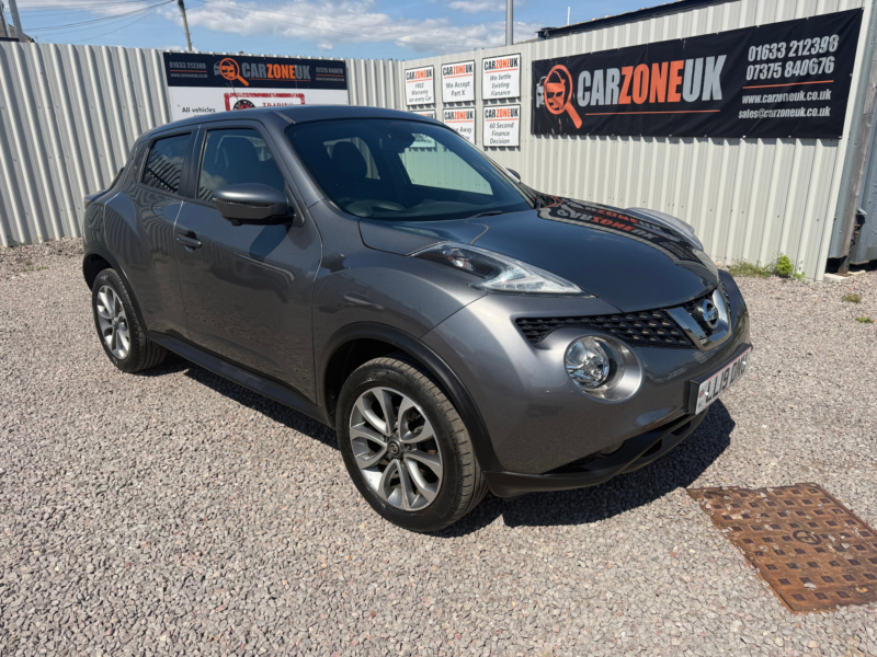 2019 Nissan Juke 1.6 Tekna SUV 5dr Petrol Xtron Euro 6 (117 Ps) in Grey — image 1