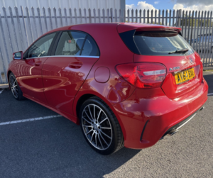2014 Mercedes-Benz A Class A200 Amg Sport 2.1 Cdi in Red — image 4