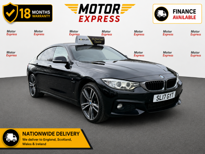 2017 BMW 4 Series Gran Coupe 2.0 420d Xdrive M Sport Gran Coupe in Black — image 1