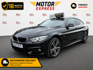 2017 BMW 4 Series Gran Coupe 2.0 420d Xdrive M Sport Gran Coupe in Black — image 4
