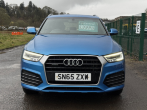 2015 Audi Q3 2.0 Tdi S Line SUV 5dr Diesel Manual Quattro Euro 6 (s/s) (150 Ps) in Blue — image 2