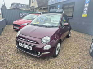 2016 Fiat 500 1.2 500 My17 1.2 69hp Lounge in Red — image 2