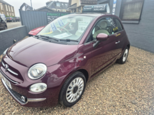 2016 Fiat 500 1.2 500 My17 1.2 69hp Lounge in Red — image 3