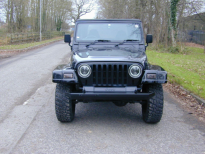 2000 Jeep Wrangler Ref 8504 - Sale Afreed Awaiting Uk Registration - Jeep Wrangler (tj) 4.0 Sahara Ltd - Ex Japan in Black — image 4