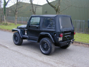 2000 Jeep Wrangler Ref 8504 - Sale Afreed Awaiting Uk Registration - Jeep Wrangler (tj) 4.0 Sahara Ltd - Ex Japan in Black — image 6
