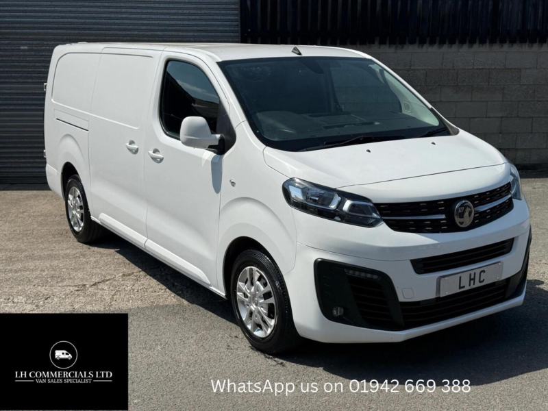2021 Vauxhall Vivaro 1.5 Turbo D 2900 Sportive L2 H1 Euro 6 (s/s) 5dr in White — image 1