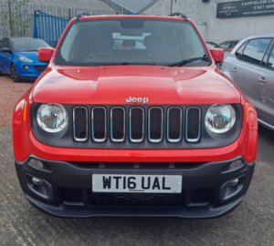 2016 Jeep Renegade 1.4 Renegade My16 1.4 Multiair Ii 140hp Longitude in Red — image 3