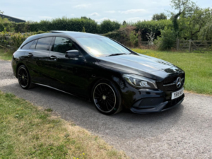 2018 Mercedes-Benz Cla 2.1 Cla220d Amg Line Shooting Brake 7g-Dct Euro 6 (s/s) 5dr in Black — image 2