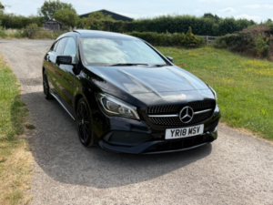 2018 Mercedes-Benz Cla 2.1 Cla220d Amg Line Shooting Brake 7g-Dct Euro 6 (s/s) 5dr in Black — image 3