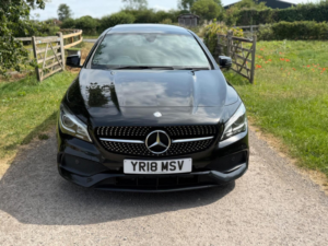 2018 Mercedes-Benz Cla 2.1 Cla220d Amg Line Shooting Brake 7g-Dct Euro 6 (s/s) 5dr in Black — image 4