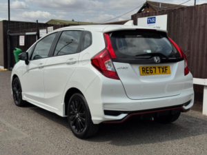 2018 Honda Jazz 1.5 I-Vtec Sport CVT Euro 6 (s/s) 5dr in White — image 2